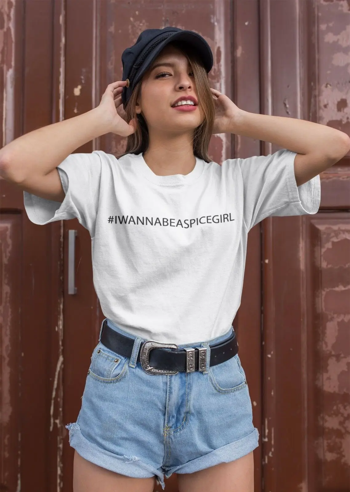 I Wanna Be A Spice Girl Humor Letters Printed Girl's Tees 2019 Summer Plus Size Loose Casual Clothes Graphic Tees women T-shirts
I Wanna Be A Spice Girl Humor Letters Printed Girl's Tees 2019 Summer Plus Size Loose Casual Clothes Graphic Tees women T-shirts