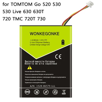 WONKEGONKE for TOMTOM VF8 No.VF8 battery AHL03714100 Go 520 530 530 Live 630 630T 720 TMC 720T 730 battery
WONKEGONKE for TOMTOM VF8 No.VF8 battery AHL03714100 Go 520 530 530 Live 630 630T 720 TMC 720T 730 battery