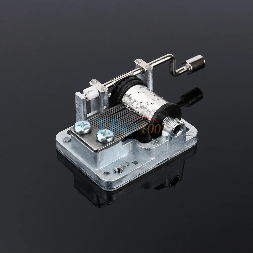 Hand Crank Music Box 18 Notes DIY Craft Mechanism Hand Cranked Music Box Musical Movement with Screws For Girls Wholesale
Hand Crank Music Box 18 Notes DIY Craft Mechanism Hand Cranked Music Box Musical Movement with Screws For Girls Wholesale