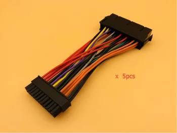 5PCS 14cm 24Pin Female to Mini 24P Male Internal ATX PSU Standard Power Adapter Converter Cable Wire for DELL 780 980 760 960 PC
5PCS 14cm 24Pin Female to Mini 24P Male Internal ATX PSU Standard Power Adapter Converter Cable Wire for DELL 780 980 760 960 PC