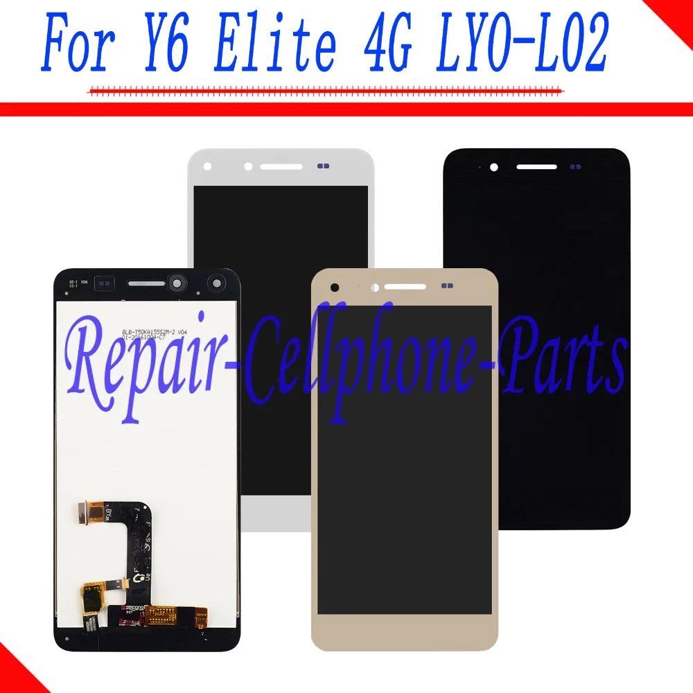 100% New Full LCD Display + Touch Screen Digitizer Assembly Replacement For Huawei Y6 Elite 4G LYO-L02 Tracking Number
100% New Full LCD Display + Touch Screen Digitizer Assembly Replacement For Huawei Y6 Elite 4G LYO-L02 Tracking Number