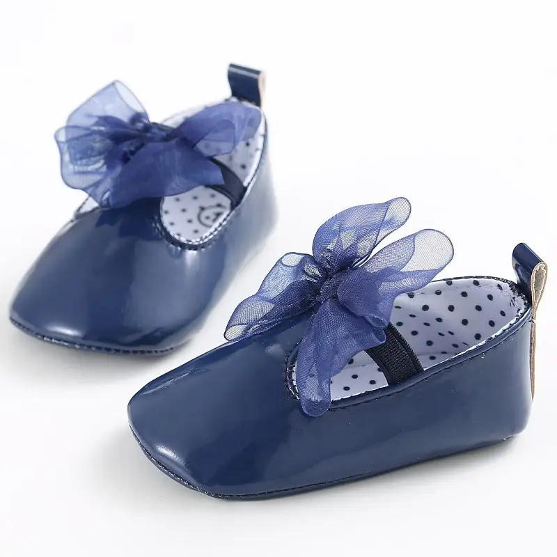 Cute Newborn Baby Girls Lace Bow PU Leather Frist Walkers Shoes Soft Soled Non-slip Footwear 5 Colors New
Cute Newborn Baby Girls Lace Bow PU Leather Frist Walkers Shoes Soft Soled Non-slip Footwear 5 Colors New
