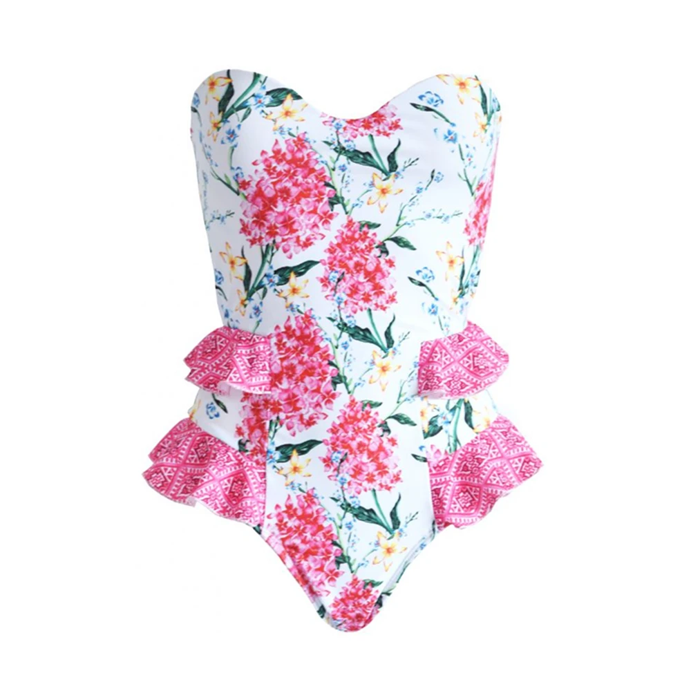 2019 One Piece Women Bikini Set Bodysuit Sexy flowers print Bodycon Swimsuit High Waist Bathing Suit Monokini Padded bikini
2019 One Piece Women Bikini Set Bodysuit Sexy flowers print Bodycon Swimsuit High Waist Bathing Suit Monokini Padded bikini