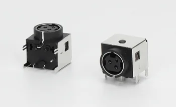 10 pcs Mini Din Power Jack receptacle shielded 3 positions right angle through hole PCB all power contacts 30 V DC 7 Amps Max
10 pcs Mini Din Power Jack receptacle shielded 3 positions right angle through hole PCB all power contacts 30 V DC 7 Amps Max