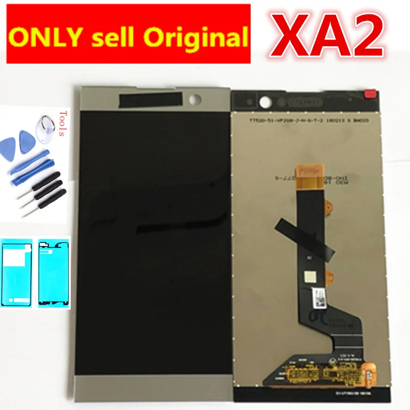 5.2" Full Original LCD For Sony Xperia XA2 Display H3213 H3223 LCD Display Touch Screen Digitizer Assembly Replacement
5.2" Full Original LCD For Sony Xperia XA2 Display H3213 H3223 LCD Display Touch Screen Digitizer Assembly Replacement