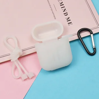 Earphone Case for Airpods Thickening Headset Wireless Bluetooth Protective Sleeve Anti-lost Drop-proof Earphone Cover With Hook
Earphone Case for Airpods Thickening Headset Wireless Bluetooth Protective Sleeve Anti-lost Drop-proof Earphone Cover With Hook