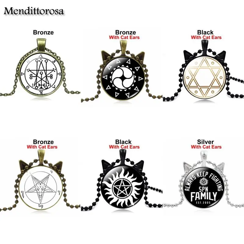 Mendittorosa Jewelry Glass Cabochon Pendant Choker Glass Necklace Jewelry Sam Dean Winchester Seal
Mendittorosa Jewelry Glass Cabochon Pendant Choker Glass Necklace Jewelry Sam Dean Winchester Seal