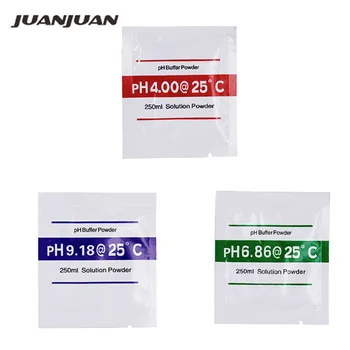 3pcs/lot PH Buffer Powder for aquarium PH meter PH Test Meter Measure Calibration Solution 4.00/6.86/9.18 
3pcs/lot PH Buffer Powder for aquarium PH meter PH Test Meter Measure Calibration Solution 4.00/6.86/9.18