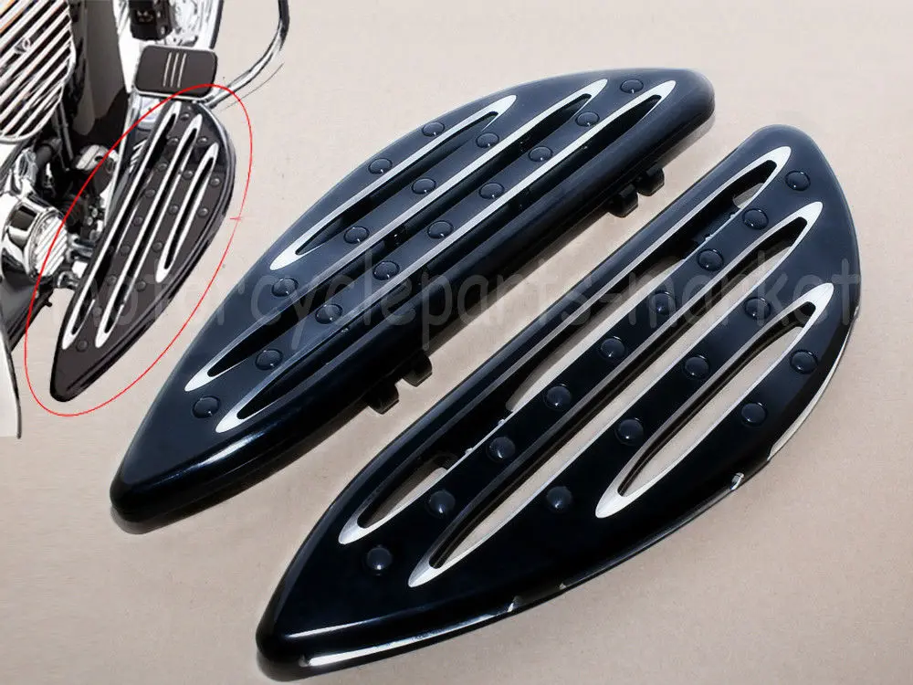 Motorcycle Black Front Driver Stretched Floorboards Footpegs Footrest For Harley Touring Softail FL Dyna FLD 1986-2015
Motorcycle Black Front Driver Stretched Floorboards Footpegs Footrest For Harley Touring Softail FL Dyna FLD 1986-2015