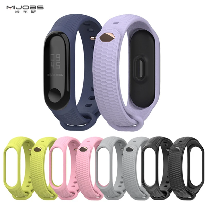 Original Mijobs Diamond buckle honeycomb Sport Silicone Strap For Xiaomi MiBand 4 3 Smart Bracelet band Mi band 4 3 Accessories
Original Mijobs Diamond buckle honeycomb Sport Silicone Strap For Xiaomi MiBand 4 3 Smart Bracelet band Mi band 4 3 Accessories