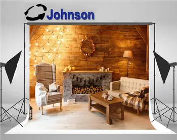 party backdrop High quality Computer print Firewood Room Wooden Wall Wreath Garlands Christmas Atmosphere background 
party backdrop High quality Computer print Firewood Room Wooden Wall Wreath Garlands Christmas Atmosphere background