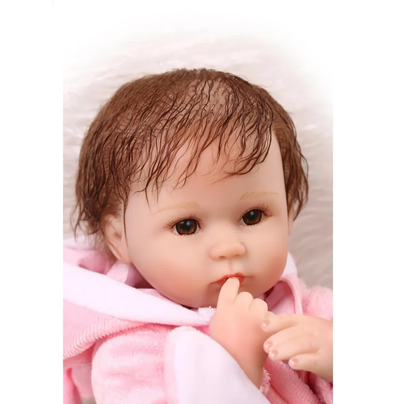15" Mini Reborn Dolls Silicone Reborn Baby Dolls with Clothes and Pillow,Cute Real Reborn Babies Educational Toys for Children
15" Mini Reborn Dolls Silicone Reborn Baby Dolls with Clothes and Pillow,Cute Real Reborn Babies Educational Toys for Children