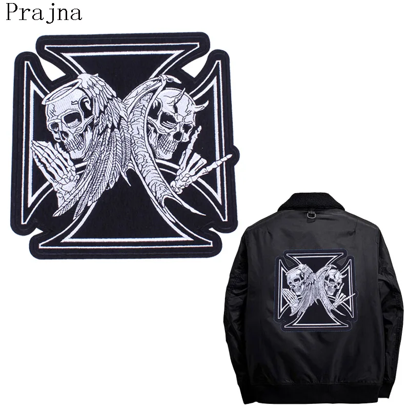 Prajna Big Pirate Gothic Morale Patch Tactical Stripe Embroidered Iron On Patches Large Skull Military Patch Rock Clothes Police
Prajna Big Pirate Gothic Morale Patch Tactical Stripe Embroidered Iron On Patches Large Skull Military Patch Rock Clothes Police