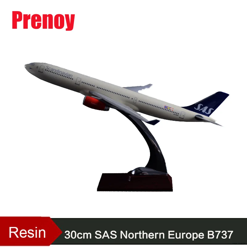 30cm Resin SAS Northern Europe Airlines Aircraft Model B737-800 Airbus Model Boeing 737 Scandinan Airway Airplane Model Gift Toy 
30cm Resin SAS Northern Europe Airlines Aircraft Model B737-800 Airbus Model Boeing 737 Scandinan Airway Airplane Model Gift Toy