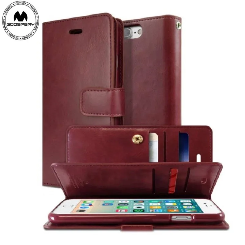 Оптовая продажа mercury goospery для SAMSUNG GALAXY S5S6S7EDGE S8S9 PLUS MANSOOR дневник бумажник карт ПУ