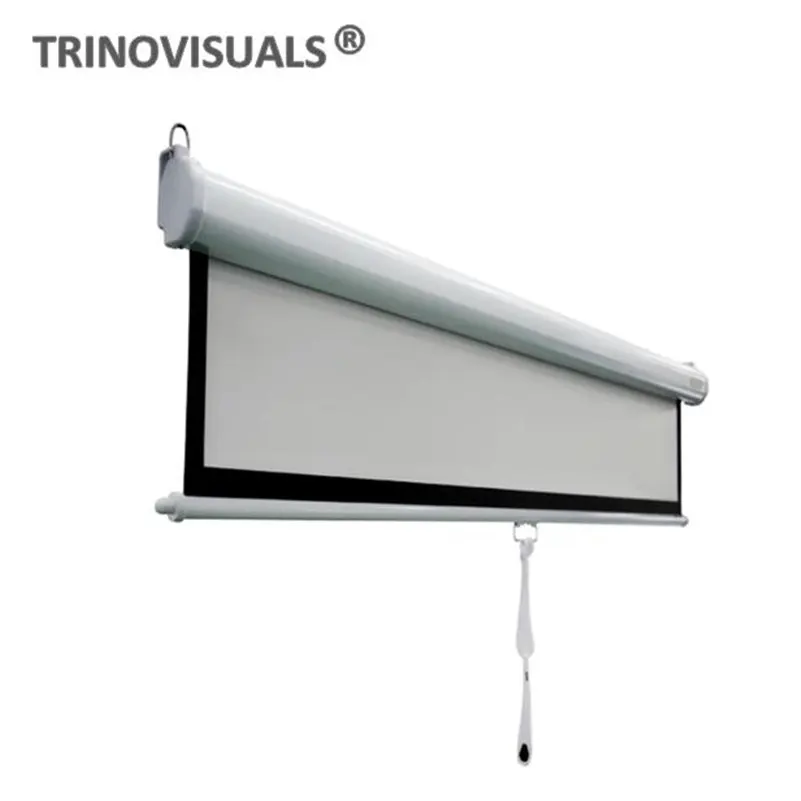 M2LJH106, Pull Down Manual Projector Screen 16:9HDTV, 106 INCH,with AUTO LOCK, Movie Home Theater 4K Ultra HD 3D Ready
M2LJH106, Pull Down Manual Projector Screen 16:9HDTV, 106 INCH,with AUTO LOCK, Movie Home Theater 4K Ultra HD 3D Ready