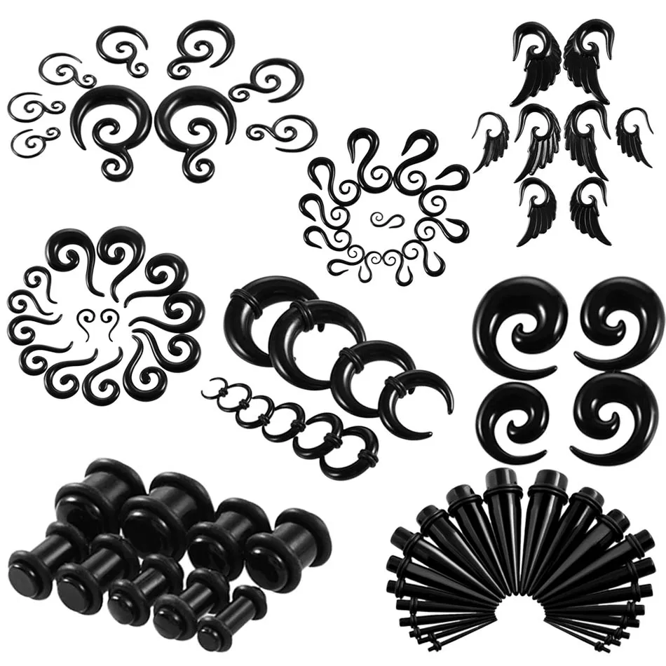 2Pcs/lot Acrylic Spiral Taper Flesh Tunnel Ear Stretcher Expander Stretching Plug 2019 Body Piercing Jewelry Ear Expanders
2Pcs/lot Acrylic Spiral Taper Flesh Tunnel Ear Stretcher Expander Stretching Plug 2019 Body Piercing Jewelry Ear Expanders