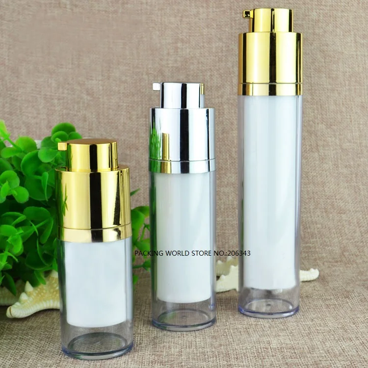 30ml rotate airless bottle with gold/silver pump for lotion/emulsion/serum/foundation/whitening essence liquid packing
30ml rotate airless bottle with gold/silver pump for lotion/emulsion/serum/foundation/whitening essence liquid packing
