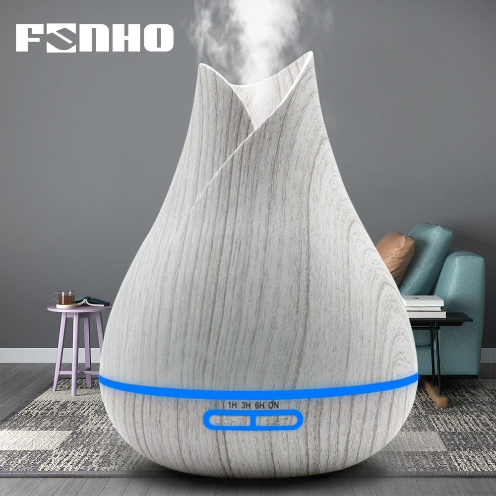 FUNHO 400ml Wood Grain Essential Oil Diffuser Ultrasonic Humidifier Household Aroma Diffuser Aromatherapy Mist Maker with LED
FUNHO 400ml Wood Grain Essential Oil Diffuser Ultrasonic Humidifier Household Aroma Diffuser Aromatherapy Mist Maker with LED