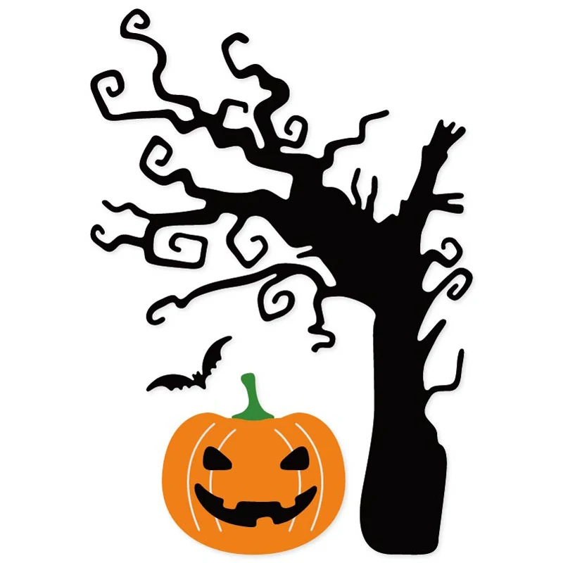Halloween Pumpkin Tree Bat Frame Metal Cutting Dies Stencil DIY Scrapbooking Dies Decor Craft dies Card Making Embossing Die Cut
Halloween Pumpkin Tree Bat Frame Metal Cutting Dies Stencil DIY Scrapbooking Dies Decor Craft dies Card Making Embossing Die Cut