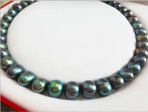 huij 002002 huge 18"11-12mm natural south sea genuine peacock green pearl necklace
huij 002002 huge 18"11-12mm natural south sea genuine peacock green pearl necklace