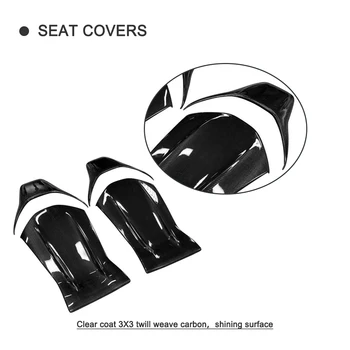 Gloss Matt Carbon Fiber Seat Back Backseat Trim Covers 4 PC/Set fit for Mercedes Benz A45 CLA45 GLA45 AMG GT C63 C43 E63 12-18
Gloss Matt Carbon Fiber Seat Back Backseat Trim Covers 4 PC/Set fit for Mercedes Benz A45 CLA45 GLA45 AMG GT C63 C43 E63 12-18
