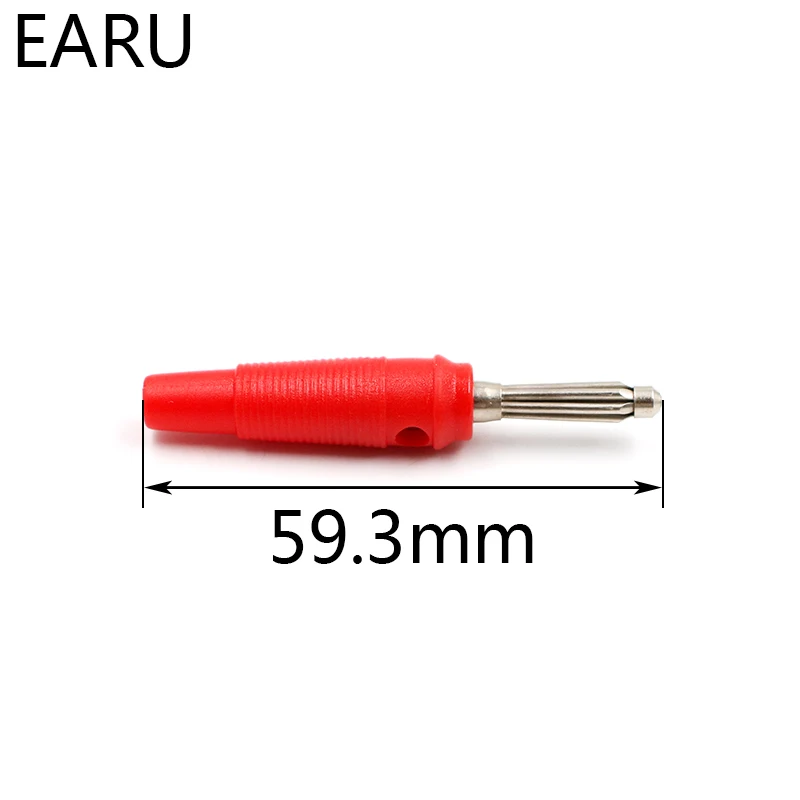 Description Picture 3 of item4MM Banana Plug Audio Speaker Connectors Amplifier Speaker Binding Post 4mm Banana Jack Plug For Cable Terminals