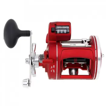 12BB 3.8:1 Gear Ratio High Strength Body Cast Drum Wheel Casting Left/ Right hand Fishing Reel with Depth Counter
12BB 3.8:1 Gear Ratio High Strength Body Cast Drum Wheel Casting Left/ Right hand Fishing Reel with Depth Counter