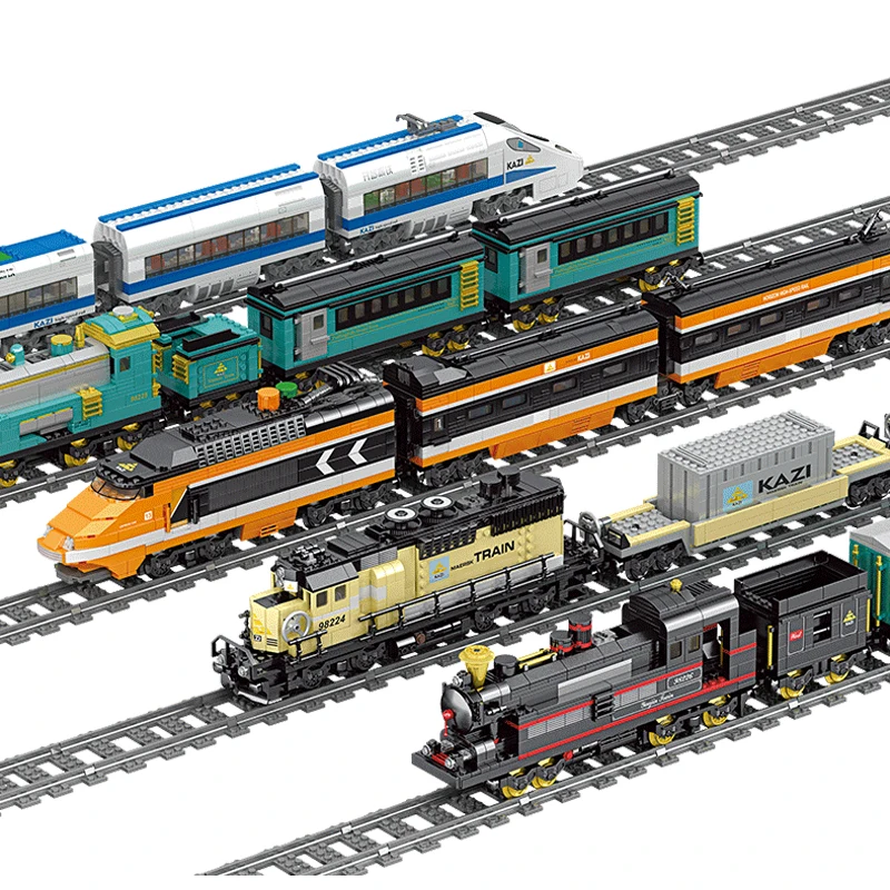 KAZI Technic Battery Powered Electric Classic legoed City Train Rail Building Blocks Bricks Gift Toys For Children Boys Girls
KAZI Technic Battery Powered Electric Classic legoed City Train Rail Building Blocks Bricks Gift Toys For Children Boys Girls