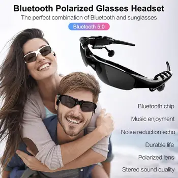 Smart Bluetooth 5.0 Headset Wireless Polarized Bluetooth Sunglasses Sports Driving Bluetooth Glasses Earphone Universal
Smart Bluetooth 5.0 Headset Wireless Polarized Bluetooth Sunglasses Sports Driving Bluetooth Glasses Earphone Universal