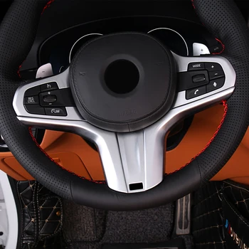 ABS Chrome For BMW 5 Series G30 2017 2018 Car Steering wheel Decoration cover trim Auto Interior Moldings accessories styling
ABS Chrome For BMW 5 Series G30 2017 2018 Car Steering wheel Decoration cover trim Auto Interior Moldings accessories styling