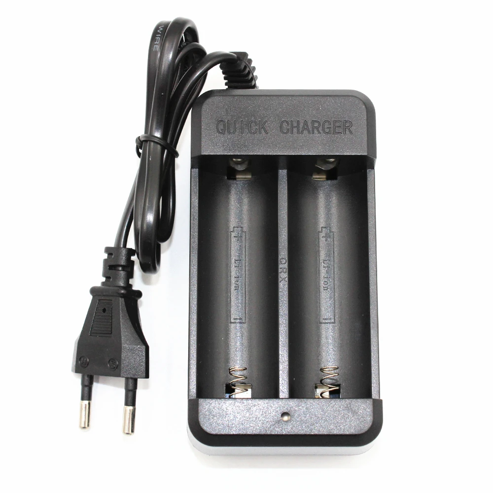 26650 18650 Charger DC 4.2V 1.5A Compatible with LED Flashlight Torch Li-ion Battery US/EU/UK/AU Plug
26650 18650 Charger DC 4.2V 1.5A Compatible with LED Flashlight Torch Li-ion Battery US/EU/UK/AU Plug
