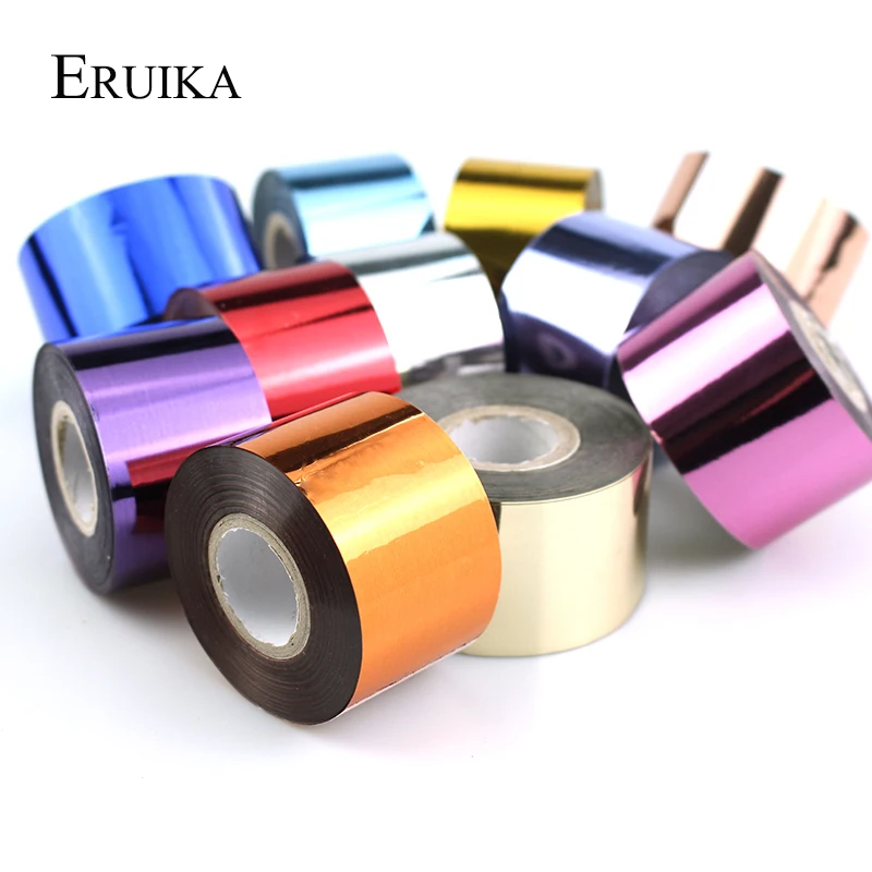 ERUIKA 1 рулон Голографическая фольга на ногти Звездное искусство переводная
