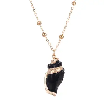 Fine Seashell Shell Cowrie Necklace Women Bohemian Summer Beach Pendant Necklace Chain Conch Boho Jewelry Wedding Gifts
Fine Seashell Shell Cowrie Necklace Women Bohemian Summer Beach Pendant Necklace Chain Conch Boho Jewelry Wedding Gifts