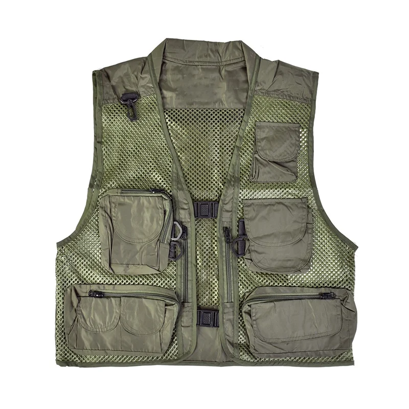 Multi Pocket Fishing Vest Quick Dry Fish Vest Breathable Material Fishing Jacket Outdoor Sport Survival Utility Safety Vest
Multi Pocket Fishing Vest Quick Dry Fish Vest Breathable Material Fishing Jacket Outdoor Sport Survival Utility Safety Vest