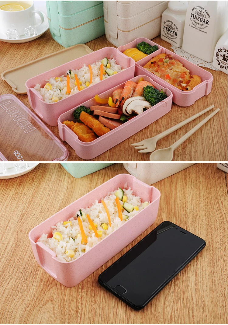 3 Layer Bento Lunch Box – NotebookTherapy