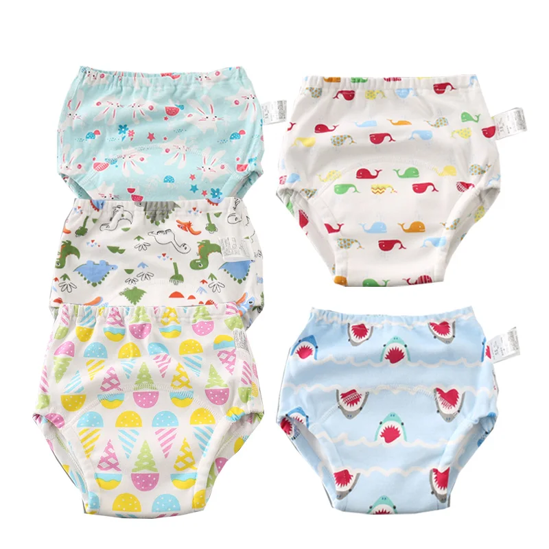 6 Layers Baby Toddler Training Pants Cotton Changing Nappy Infant Washable Cloth Diaper Panties Reusable
6 Layers Baby Toddler Training Pants Cotton Changing Nappy Infant Washable Cloth Diaper Panties Reusable