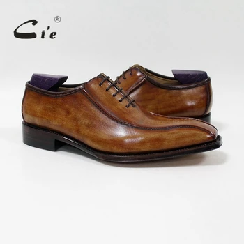 cie custom handmade goodyear welted high quality 100%genuine calf leather men's dress oxford color patina brown/black shoe OX-06
cie custom handmade goodyear welted high quality 100%genuine calf leather men's dress oxford color patina brown/black shoe OX-06