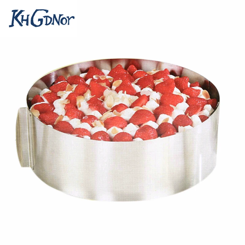 Hot New Adjustable Cake Ring Stainless Steel Round Circle Fondant Cake Mold Cutter Baking Tool
Hot New Adjustable Cake Ring Stainless Steel Round Circle Fondant Cake Mold Cutter Baking Tool