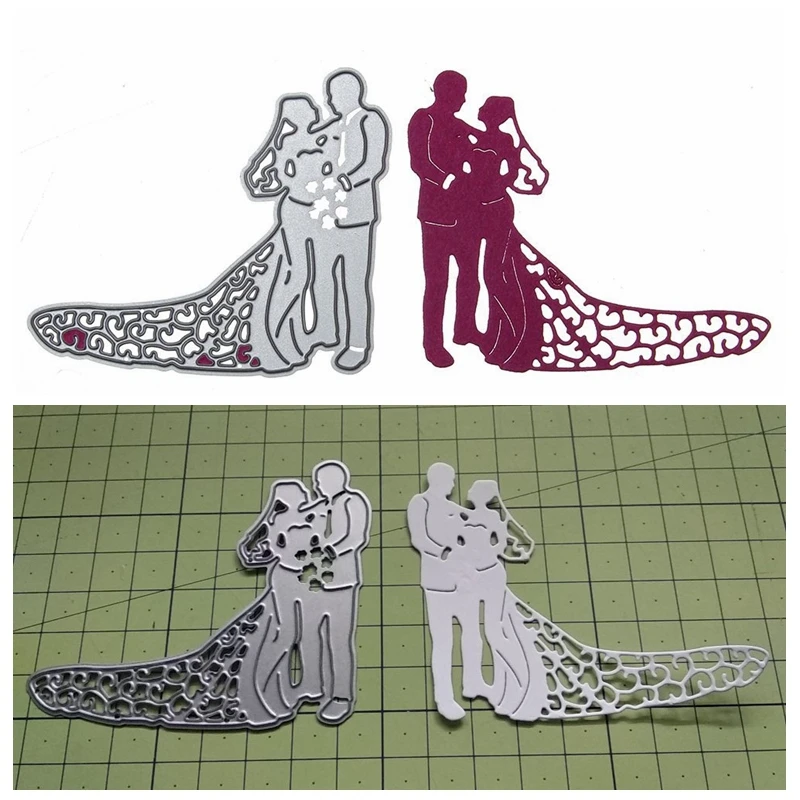 79x70mm Wedding Groom Bride Photo Frame Metal Stencil for DIY Scrapbooking/Photo Album Decorative Embossing DIY Paper Card
79x70mm Wedding Groom Bride Photo Frame Metal Stencil for DIY Scrapbooking/Photo Album Decorative Embossing DIY Paper Card