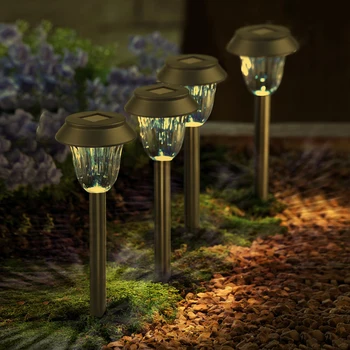 Garden Solar lawn light 2 Pcs Solar Garden Lights Outdoor White LED Pathway Lamp Decoration Landscape Light Patio Lawn Yard
Garden Solar lawn light 2 Pcs Solar Garden Lights Outdoor White LED Pathway Lamp Decoration Landscape Light Patio Lawn Yard