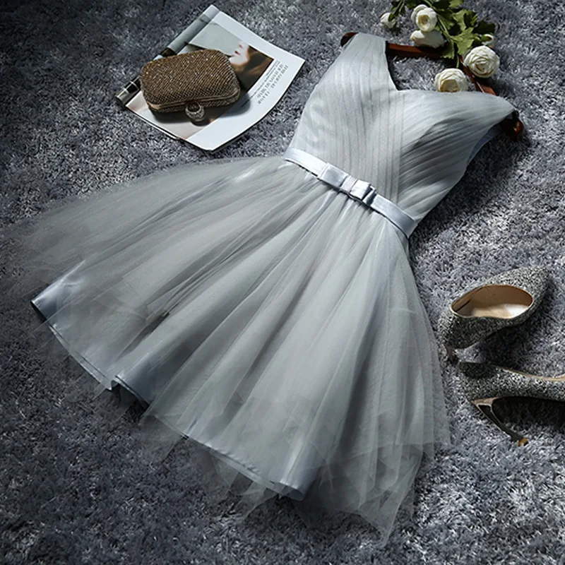 FOLOBE 5 styles Girls Vestidos Grey Summer Dresses Elegant Vintage Pleated A-line Evening Party Dress Formal Dress
FOLOBE 5 styles Girls Vestidos Grey Summer Dresses Elegant Vintage Pleated A-line Evening Party Dress Formal Dress