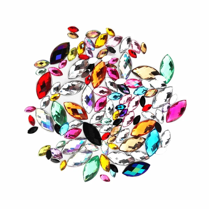 Mixed Sizes Mixed Color Crystal Acrylic Horse eye Shape Rhinestone Decorate Nail art Flat Back Marquise Earth Facet Decorative
Mixed Sizes Mixed Color Crystal Acrylic Horse eye Shape Rhinestone Decorate Nail art Flat Back Marquise Earth Facet Decorative