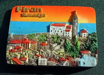 Slovenia, Piran, Tourist Travel Souvenir 3D Resin Decorative Fridge Magnet Craft GIFT IDEA
Slovenia, Piran, Tourist Travel Souvenir 3D Resin Decorative Fridge Magnet Craft GIFT IDEA