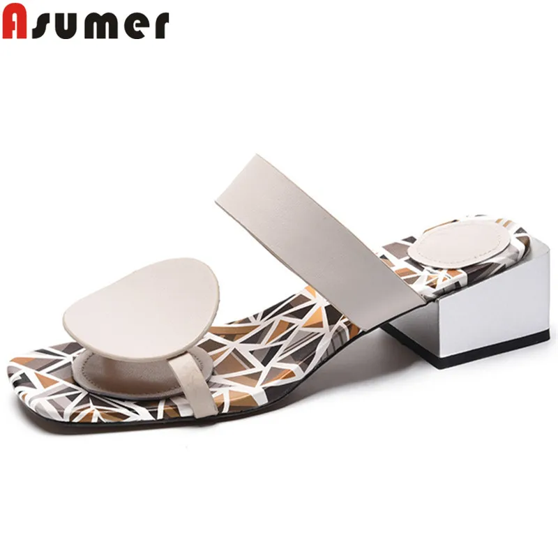 ASUMER 2019 new genuine leather shoes women casual slingback slip on summer sandals comfortable ladies prom shoes women sandals
ASUMER 2019 new genuine leather shoes women casual slingback slip on summer sandals comfortable ladies prom shoes women sandals