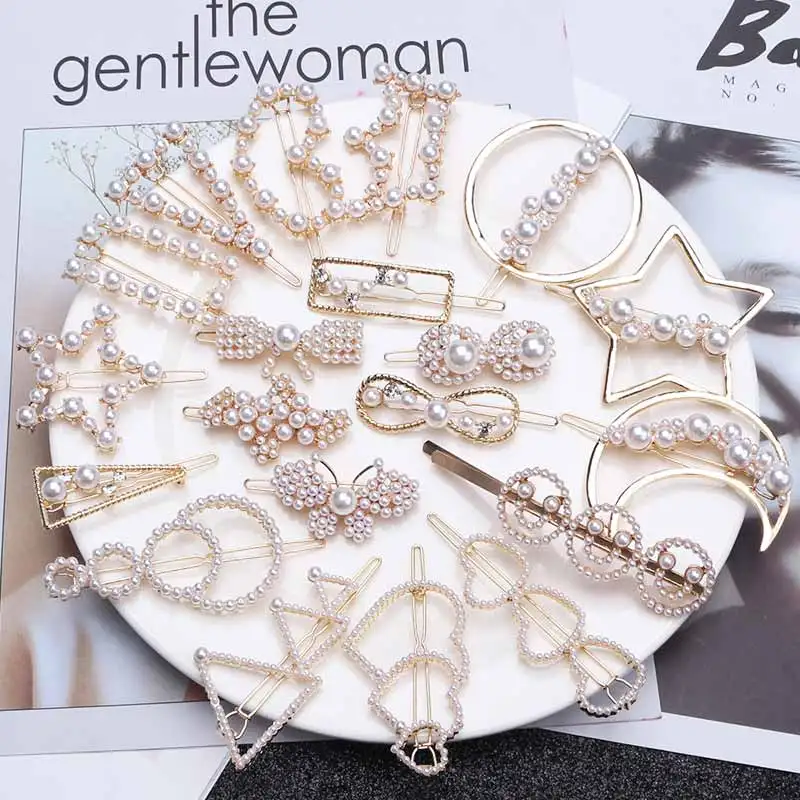 Pearl Hair Clip Women Barrettes HairPins Crystal Heart Crowns Tiaras Wedding Bridal Hair Accessories Head Jewelry Hairwear
Pearl Hair Clip Women Barrettes HairPins Crystal Heart Crowns Tiaras Wedding Bridal Hair Accessories Head Jewelry Hairwear