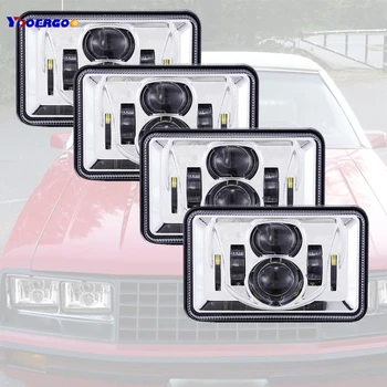 YOOERGOO 4x6 6x4 inch Rectangle Kenworth LED Headlight Replacement HID Xenon H4651 H4652 H4656 Front led headLight
YOOERGOO 4x6 6x4 inch Rectangle Kenworth LED Headlight Replacement HID Xenon H4651 H4652 H4656 Front led headLight