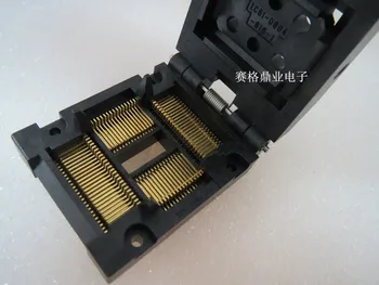 Original YAMAICHI IC Test Seat IC51-0804-819-1 Burning Programme TQFP80 QFP80 Socket Adapter
Original YAMAICHI IC Test Seat IC51-0804-819-1 Burning Programme TQFP80 QFP80 Socket Adapter