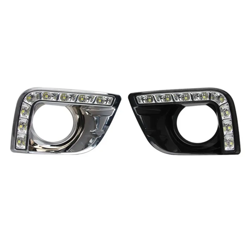 Dongzhen LED Car DRL Daytime Running Light Fog Lamp Cover for Toyota Prado FJ150 LC150 2010-2013 for Land Cruiser 2700/4000
Dongzhen LED Car DRL Daytime Running Light Fog Lamp Cover for Toyota Prado FJ150 LC150 2010-2013 for Land Cruiser 2700/4000