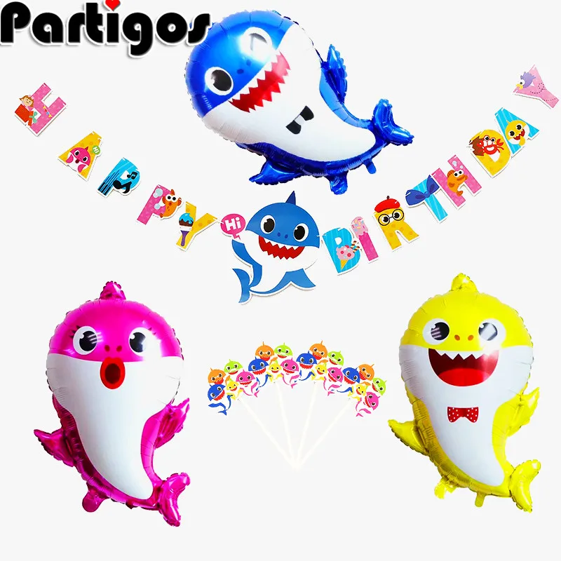 1set Baby Shark Birthday Party Decorations Hanging Happy Birthday Banner Hanging Swirls For Boy Birthday Decor Party Supplies
1set Baby Shark Birthday Party Decorations Hanging Happy Birthday Banner Hanging Swirls For Boy Birthday Decor Party Supplies